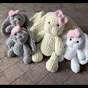 Handmade crochet bunny